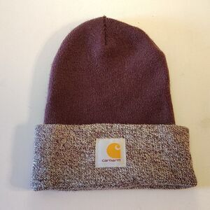 Carhartt Heathered Plum Knit Cuffed Beanie Adult OS Streetwear‎ Blokecore